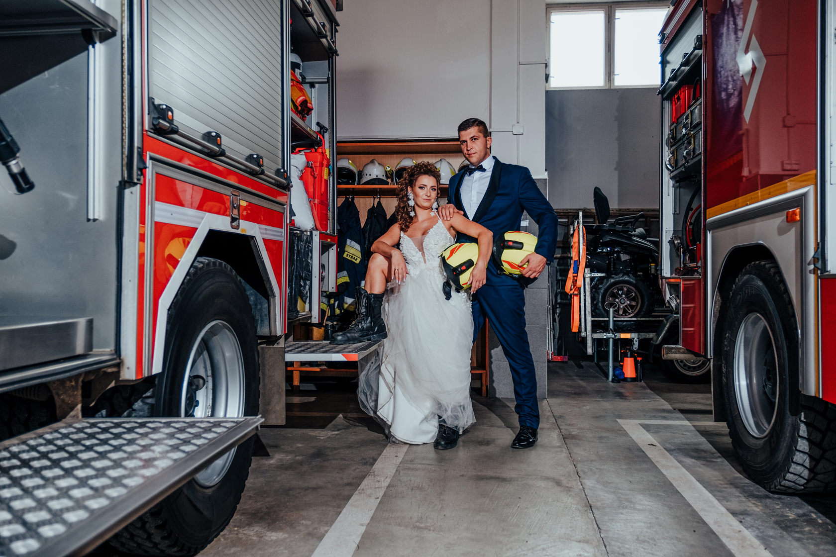 sesja plenerowa straz pozarna park romantyczny arkadia fotograf pabianice